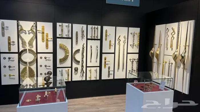 مقابض و مسكات ابواب خارجية وداخلية نحاس 8