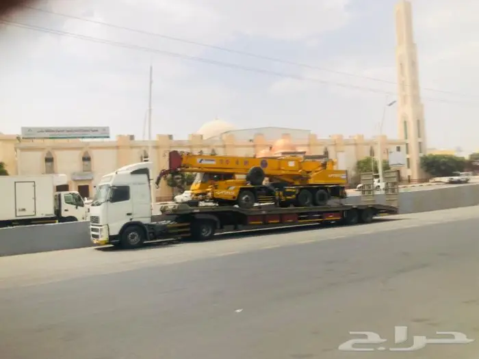 ايجار كرين 25 طن و يوجد 50 طن تعديل تريلات 1