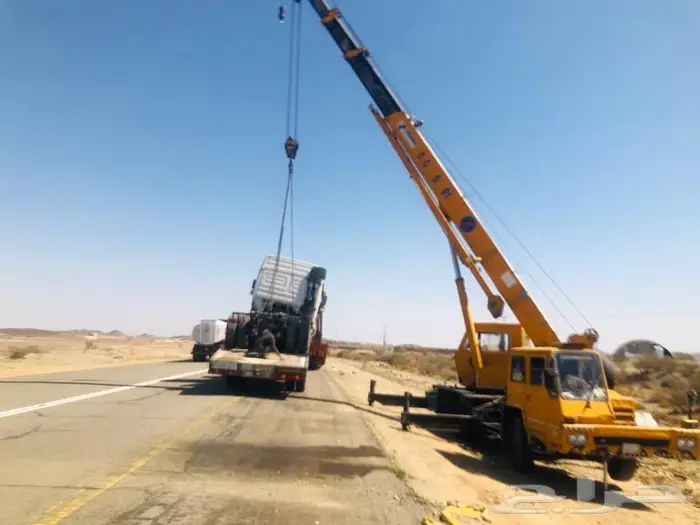 ايجار كرين 25 طن و يوجد 50 طن تعديل تريلات 4