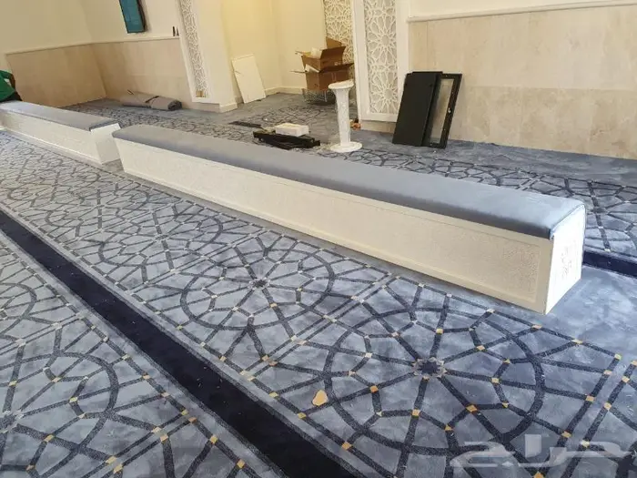 تكاية مساندظهر مساجد دواليب وحوامل مصاحف ديكورات مساجد 32