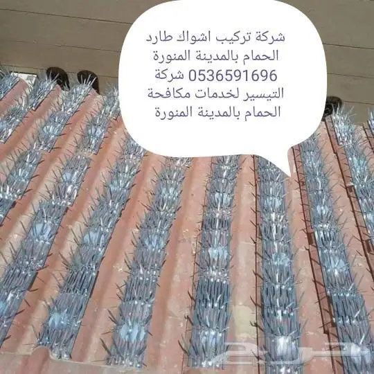 تركيب شبك مانع الحمام بالمدينة 0536591696 26