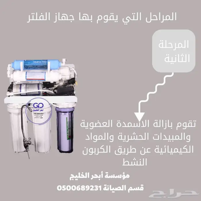 صيانة فلاتر الماء 1