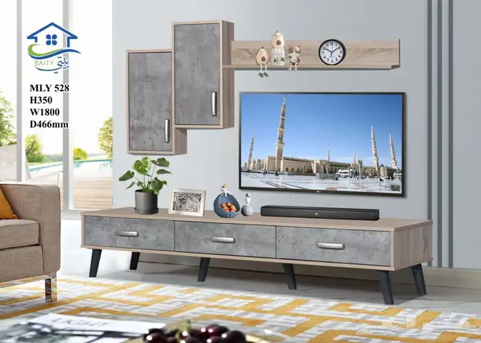 طاولات تلفزيون جديده شامل التركيب والتوصيل 16
