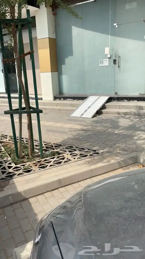 ممر درج للكراسي منحدر درج للكراسي المتخركة 4