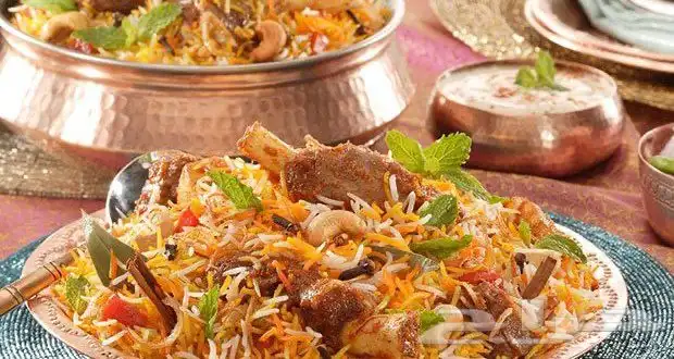 برياني لحم ودجاج 0