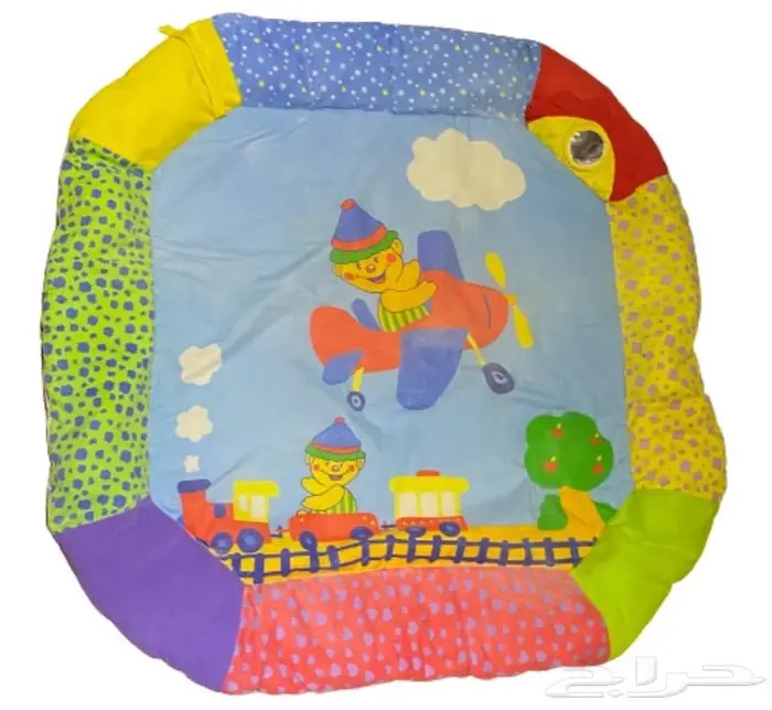 سرير أطفال كبير مميز بمواصفات امنة مهد موسى علي السوم 4