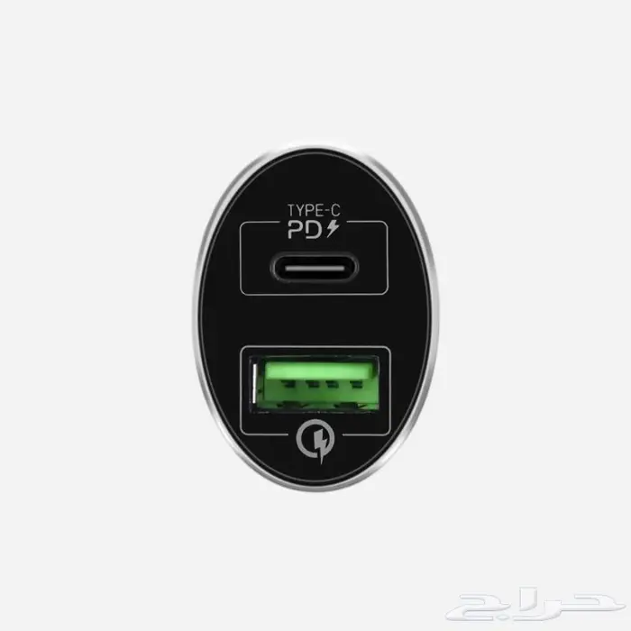 شاحن ايفون سيارة سريع منفذين 1