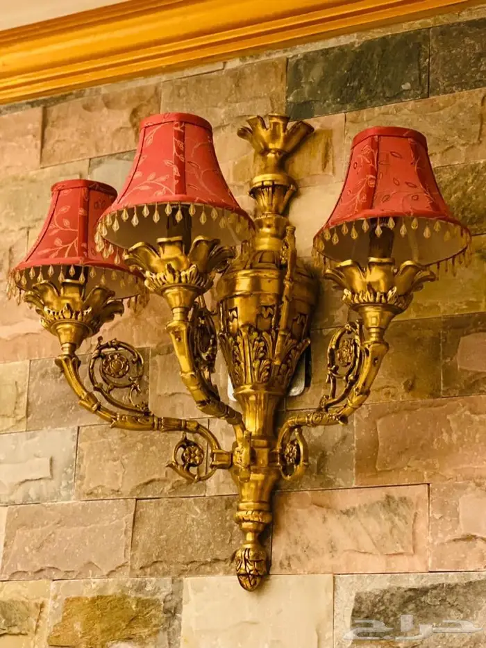 أبليك نحاس منحوته فنيه فخم للقصور والفلل ومحبي الأنتيك 1