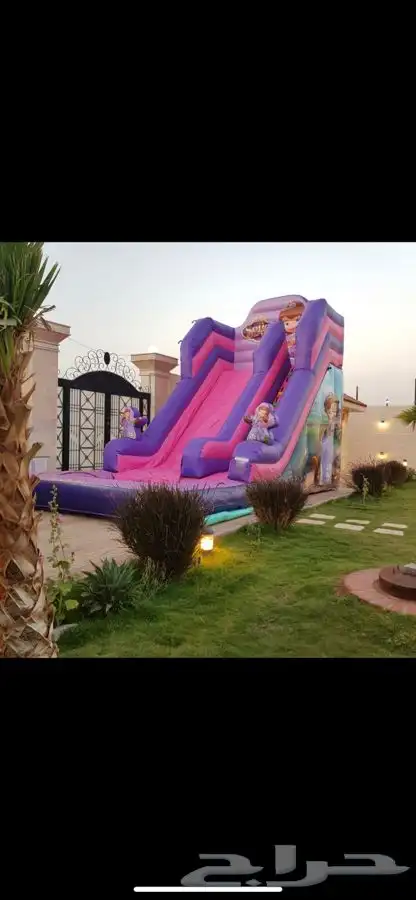تاجير نطيطات وزحاليق والة فشار وغزل البنات وايسكريم  2