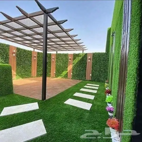 عشب وتكسيات خارجيه 4