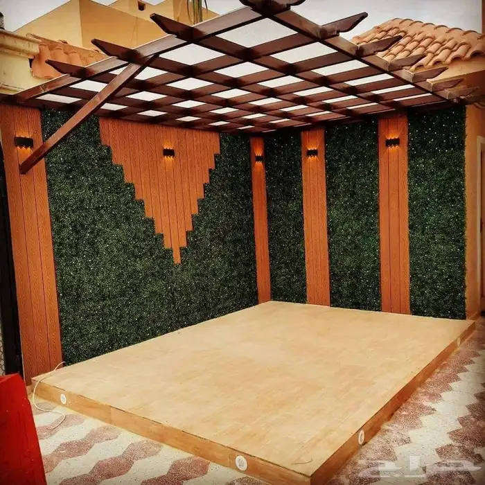 عشب وتكسيات خارجيه 2