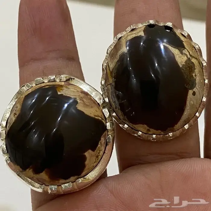 خاتمين ملكيه راهيه وفخمه توأم الشكل والخامه 2