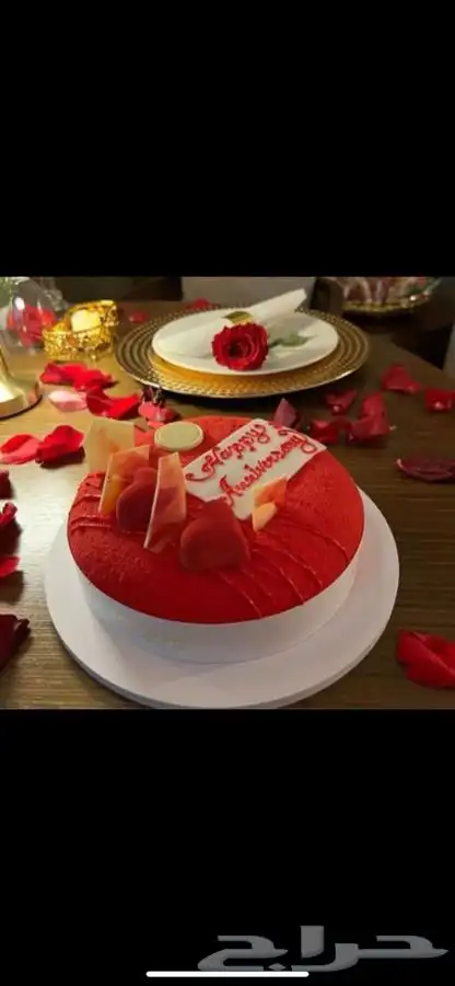 تنسيق حفله رومانسيه منسق ورد 25