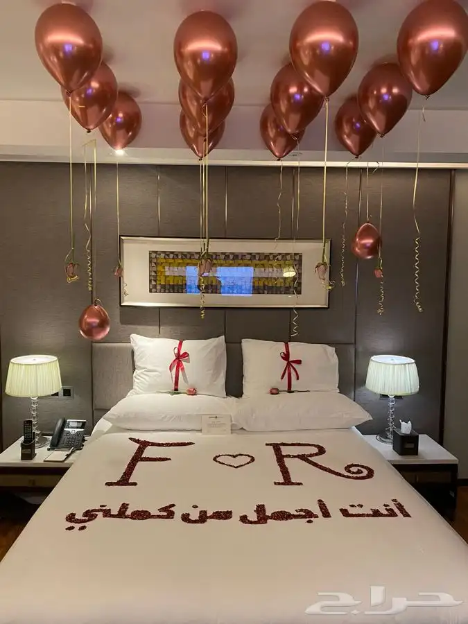 تنسيق حفله رومانسيه منسق ورد 31