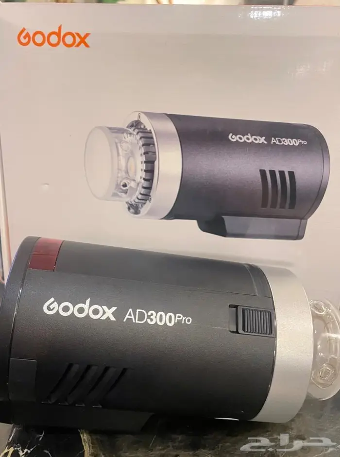 اضاءة فلاش AD300 برو مع جميع الملحقات 3