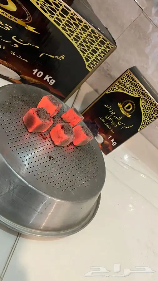 فحم مكعبات قشور جوز الهند جملة 8