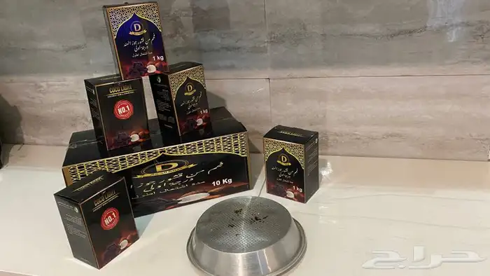 فحم مكعبات قشور جوز الهند جملة 5