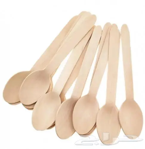 شوك-سكين-ملاعق-بلاستيك-اواني -ملاعق خشبية 18