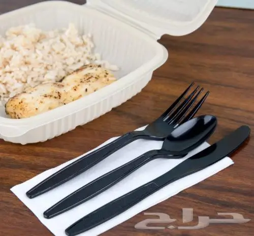 شوك-سكين-ملاعق-بلاستيك-اواني -ملاعق خشبية 9