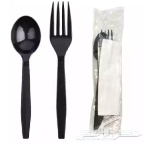 شوك-سكين-ملاعق-بلاستيك-اواني -ملاعق خشبية 11