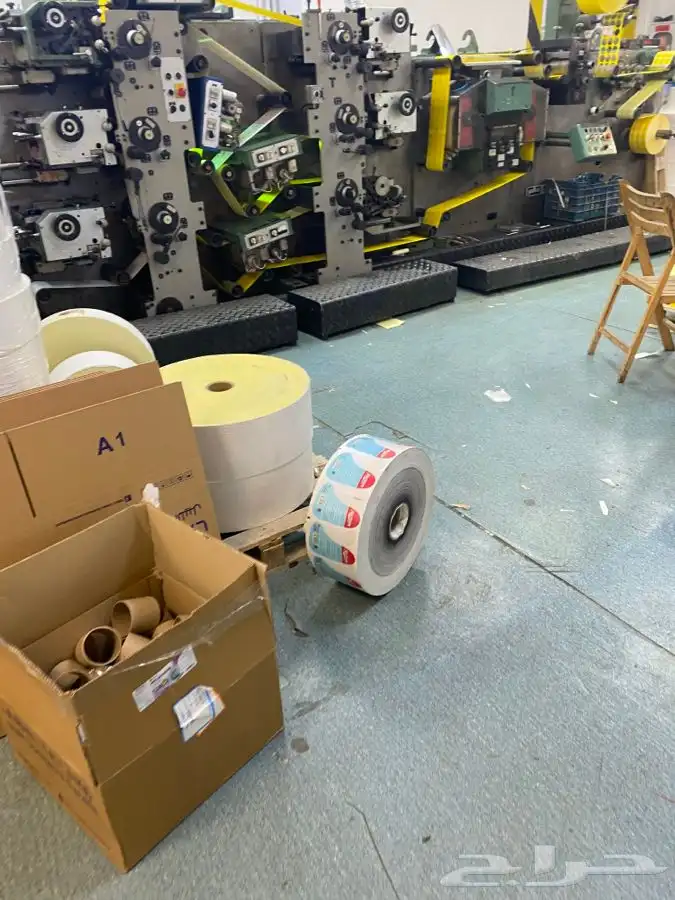 طباعة رول ستيكر وملصقات 5