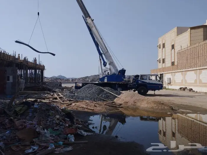 ايجار رافعه ونش كرين الشرائع وجميع انحاء مكة 1