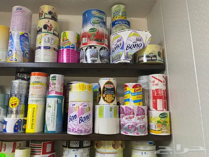 طباعة رول ستيكر وملصقات 0