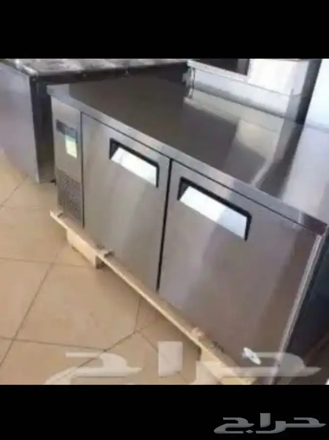 ثلاجات او فريزرات كاونتر قائم استيل مغلق 2