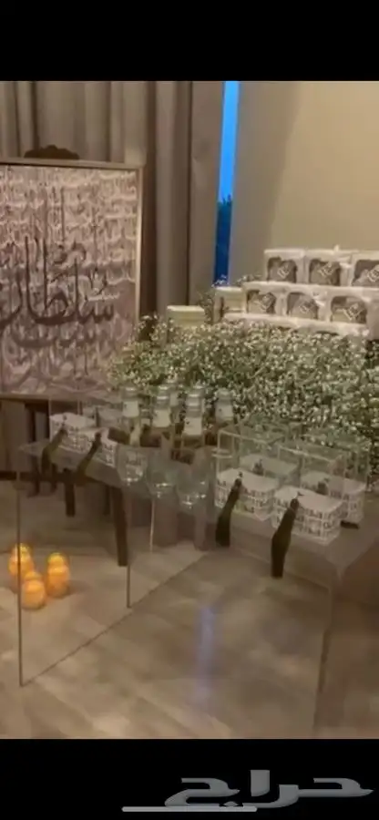 ايجااار طاولات اكريليك للعييد ولحفلات التخرج و لمناسباتكم 4