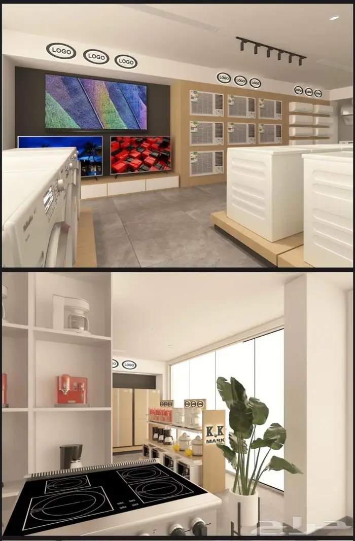 تصميم محلات ومجمعات تجارية 22