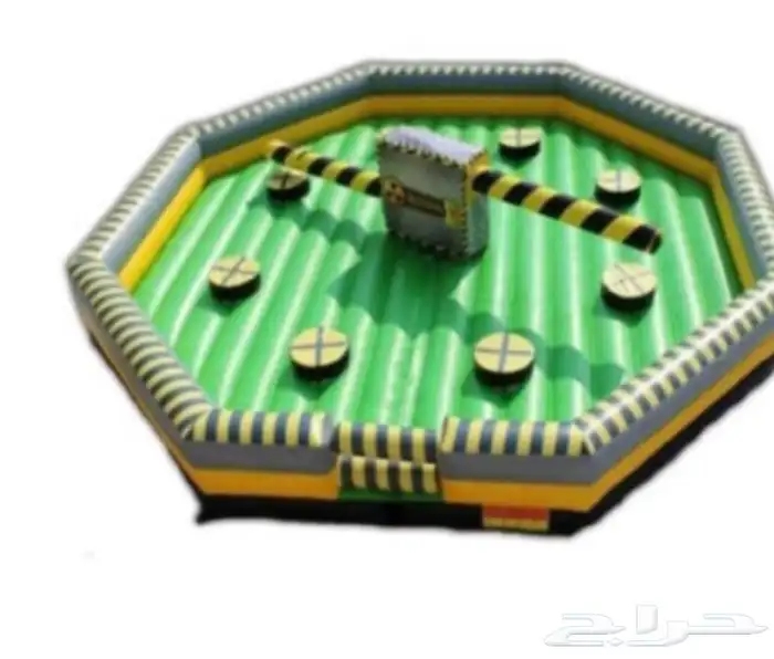 نطيطات وزحاليق هوائيه ومائيه وملاعب صابونيه لتأجير اليومي 19