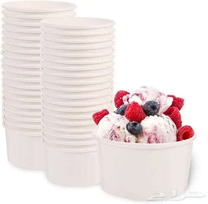 اكوب بعدة الوان للآيسكريم-أكواب ايس كريم 5