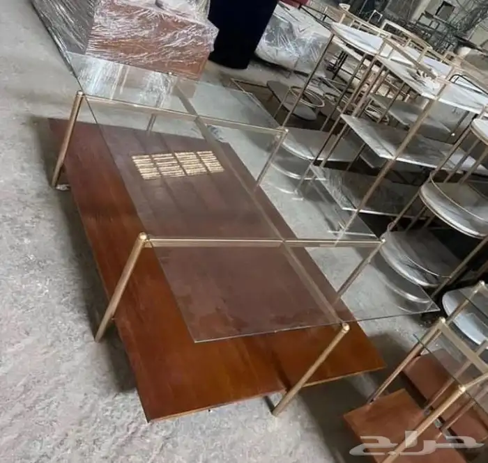 ورشه تفصيل طاولات بوفيات مداخل مرايات 10