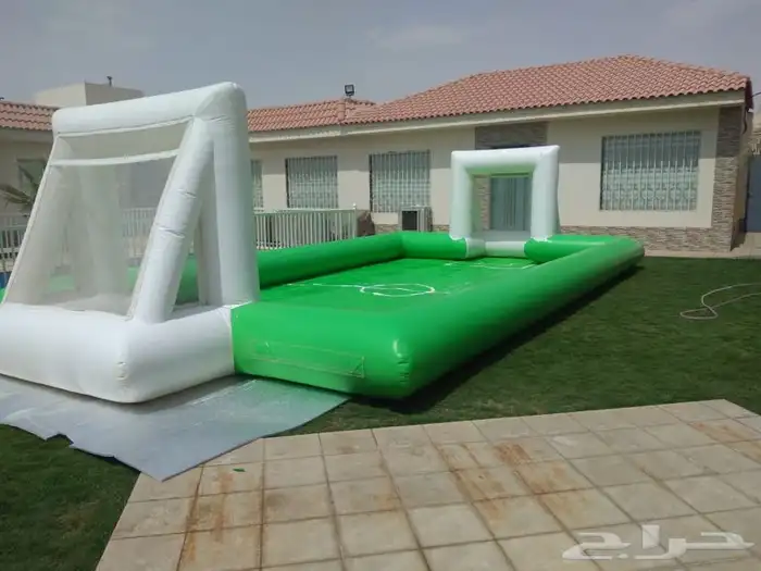 نطيطات وزحاليق هوائيه ومائيه وملاعب صابونيه لتأجير اليومي 18