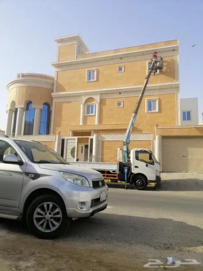 ونش كرين رافعة سلة عمال للايجار الاحساء 1