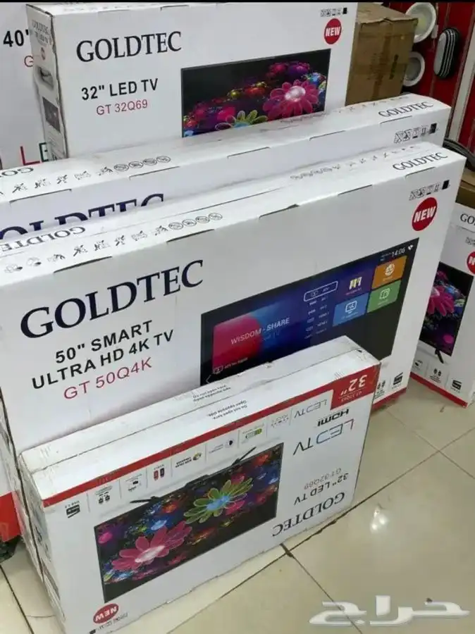 شاشات GOLDTEC عالية الدقة 4k Smart 11