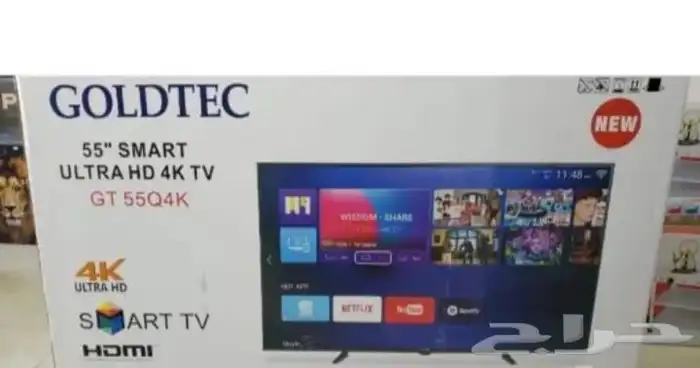 شاشات GOLDTEC عالية الدقة 4k Smart 9