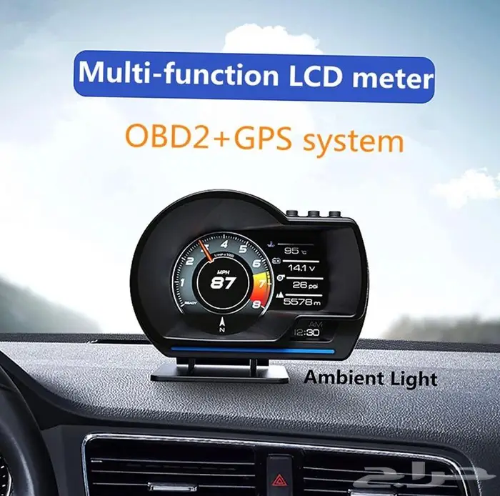قيج رياضي عداد سرعة OBD2 3