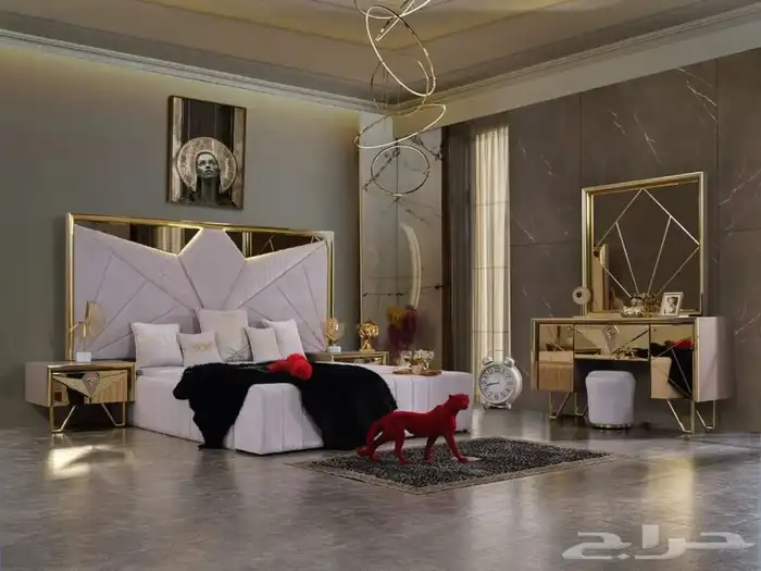 غرف نوم جديده بلكرتون فخمه مودرن 55