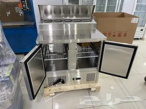 ثلاجة تحضير بيتزا استيل 8