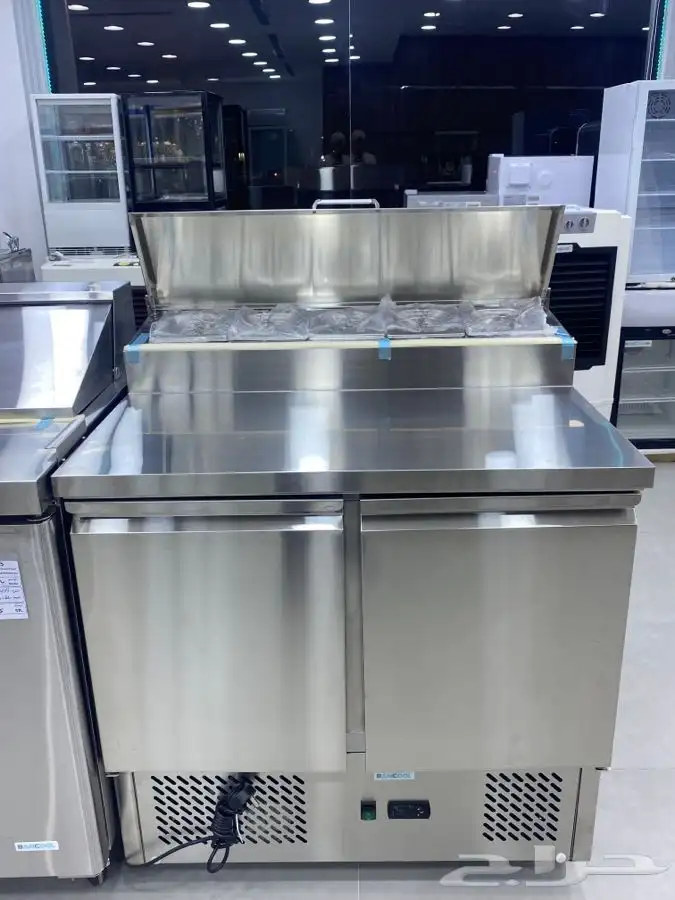 ثلاجة تحضير بيتزا استيل 0