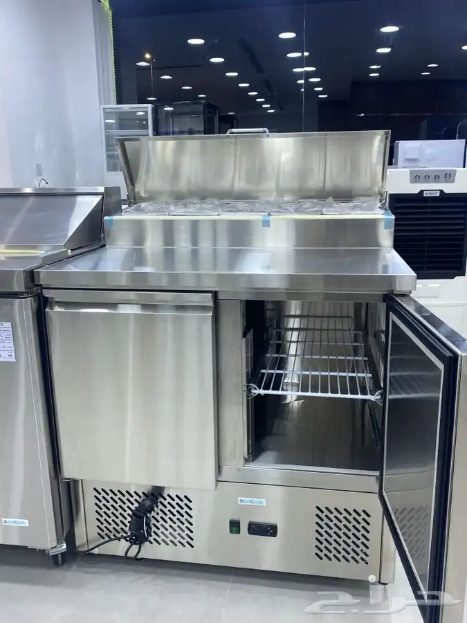 ثلاجة تحضير بيتزا استيل 2