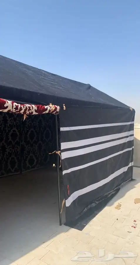 للبيع خيام متميزه وبيوت شعر وصنادق وكل لوازم البر 40
