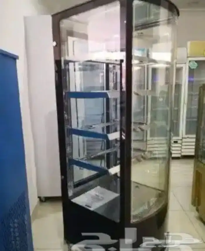 ثلاجة BANCOOL عرض حلويات 4 جوانب زجاج استيل 1