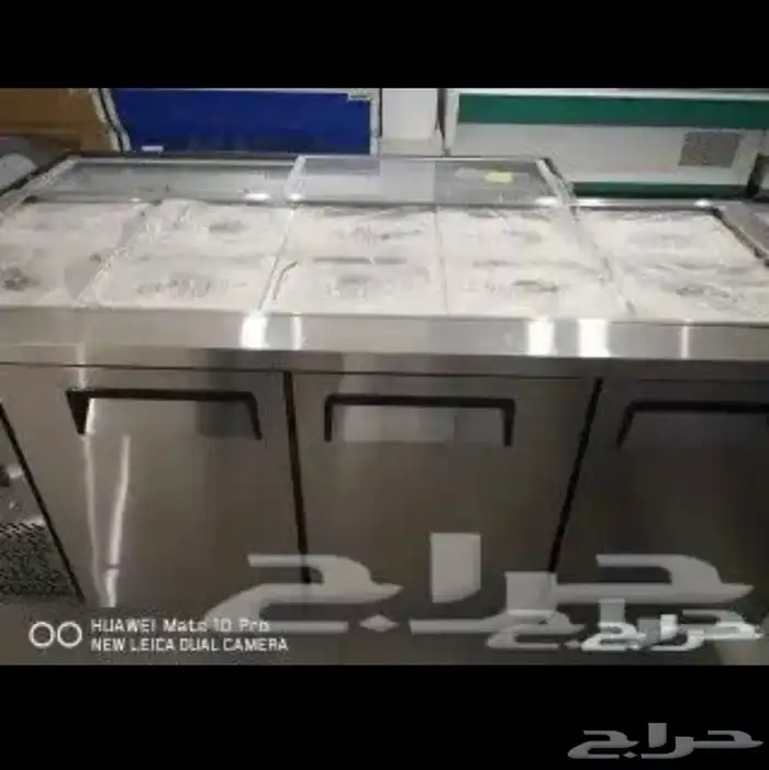 ثلاجات BANCOOL سلطات استيل مع الصحون ومستودع مبرد 3