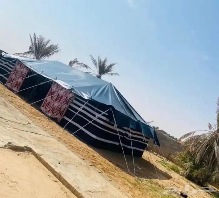 للبيع خيام متميزه وبيوت شعر وصنادق وكل لوازم البر 60