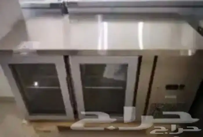 ثلاجات BANCOOL كاونتر قائم استيل باب زجاج 7