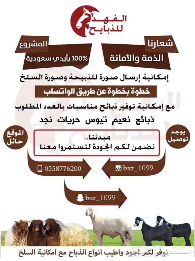 ذبيحتك لباب بيتك    0