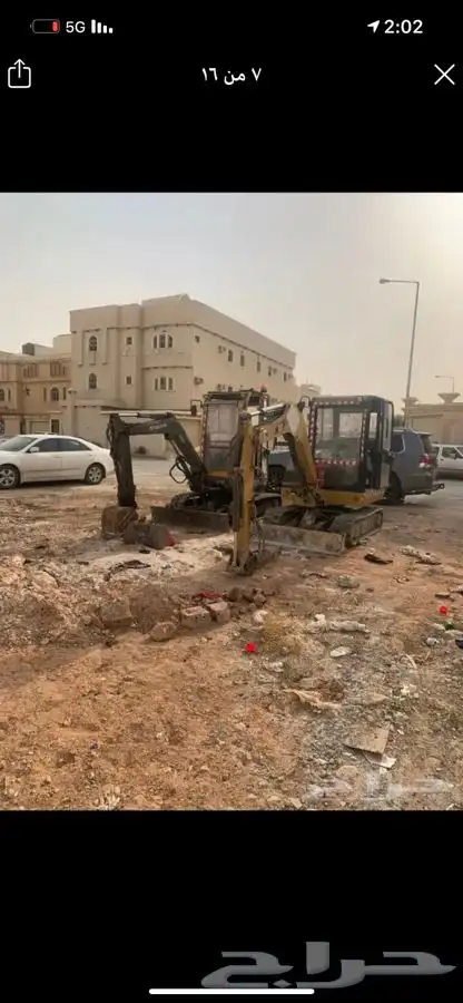 تأجير معدات بكلينات صغيره وبوبكاتات جنزير وبوبكات عادي 16