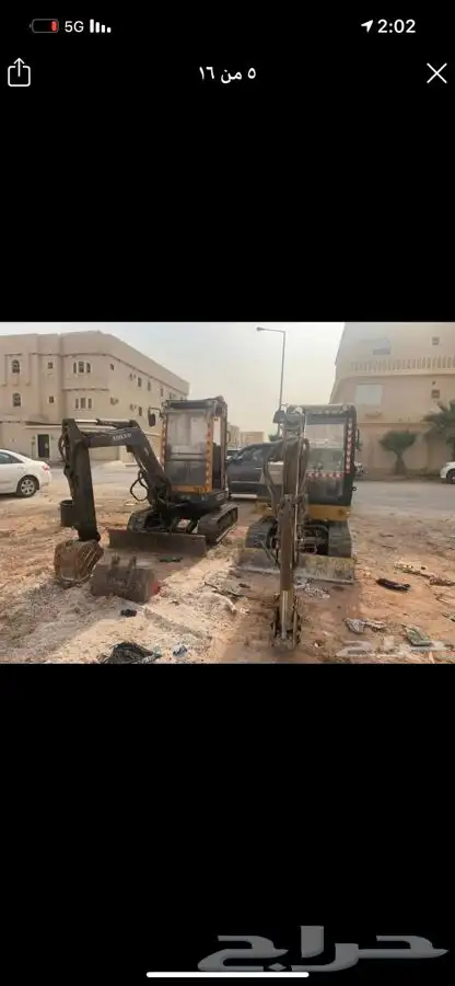 تأجير معدات بكلينات صغيره وبوبكاتات جنزير وبوبكات عادي 18